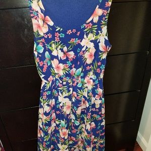 Floral High low Summer Dress